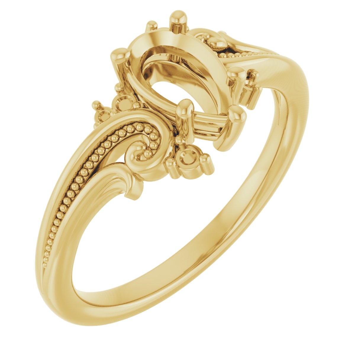 Accented Sculptural Ring