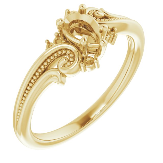 Accented Sculptural Ring