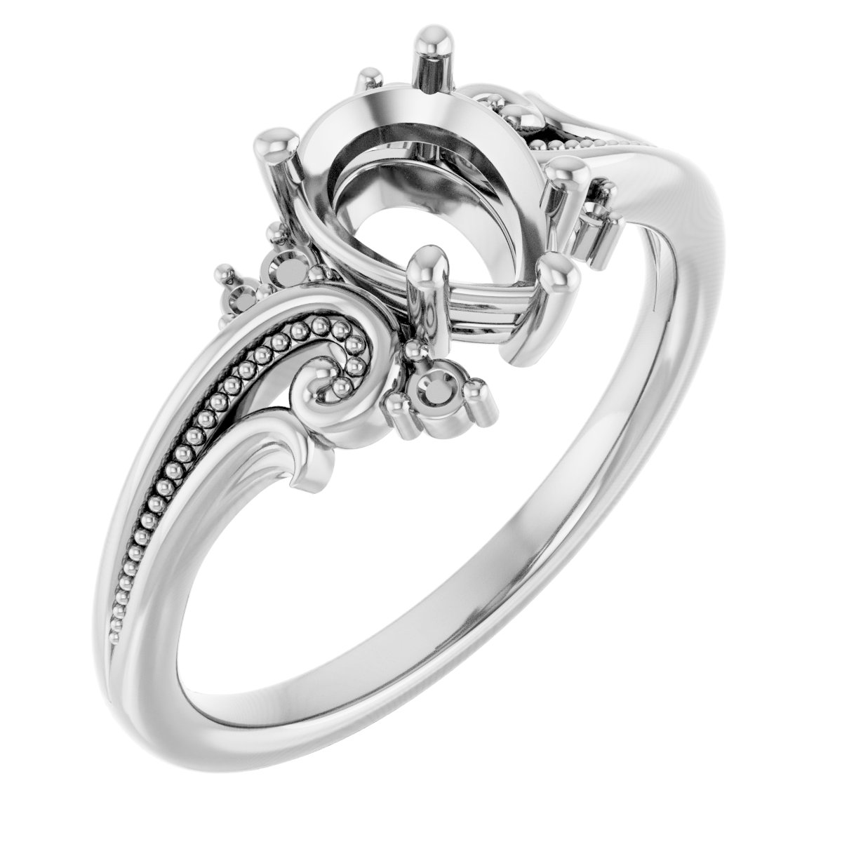 Accented Sculptural Ring
