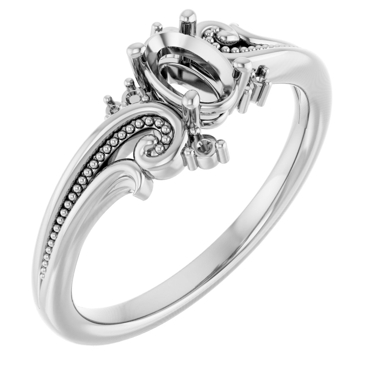 Accented Sculptural Ring