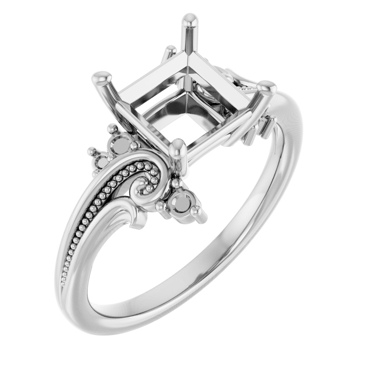Accented Sculptural Ring
