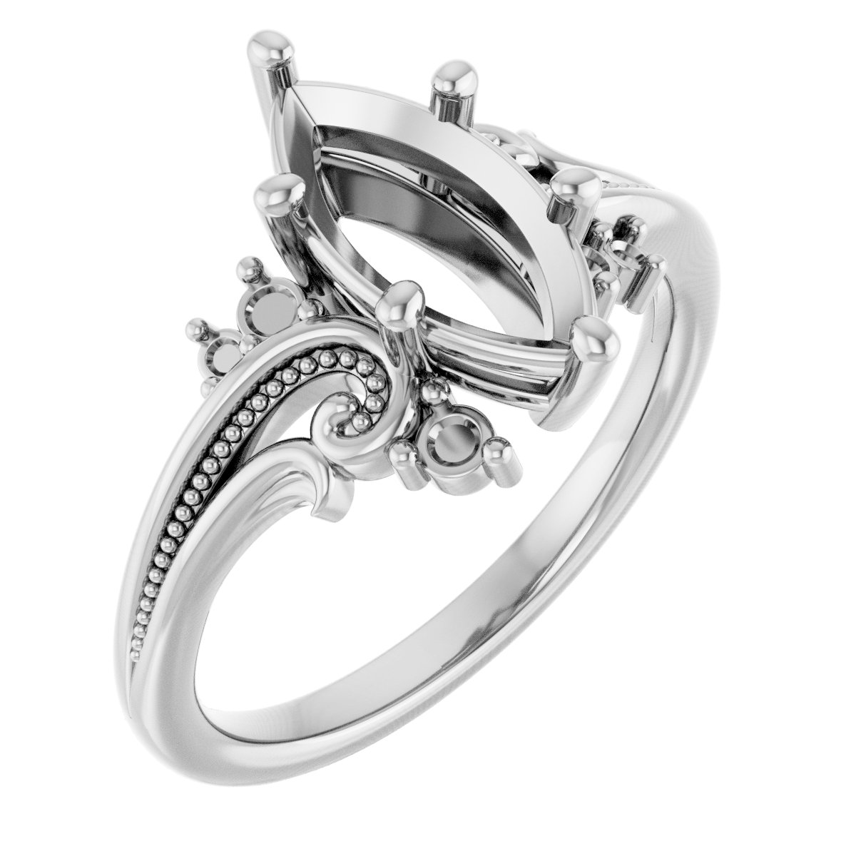Accented Sculptural Ring