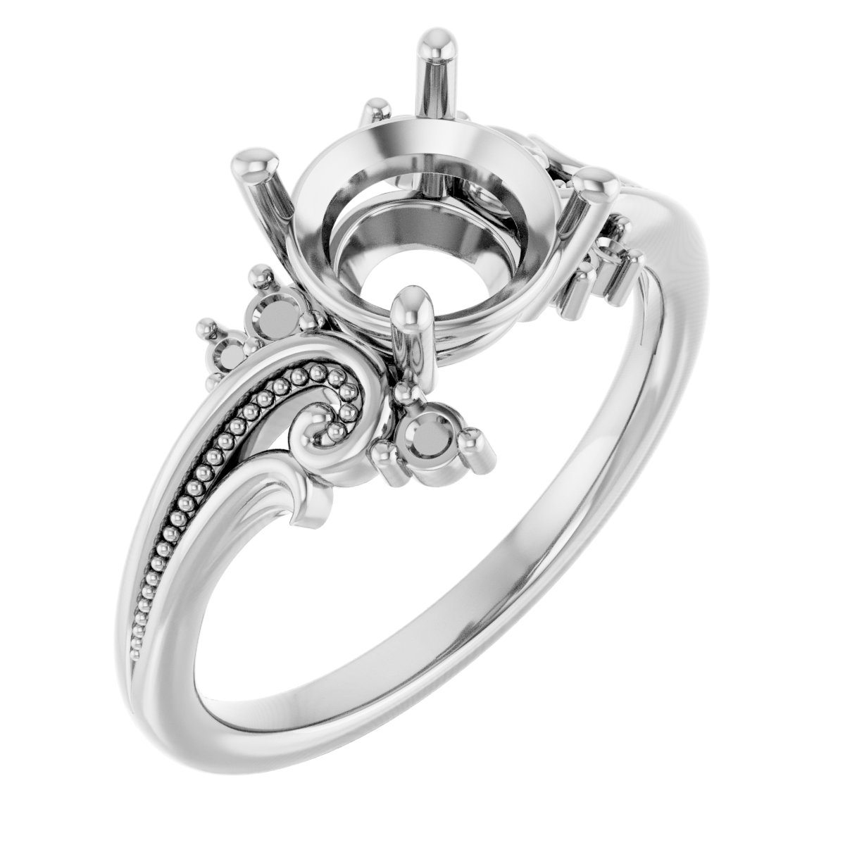Accented Sculptural Ring