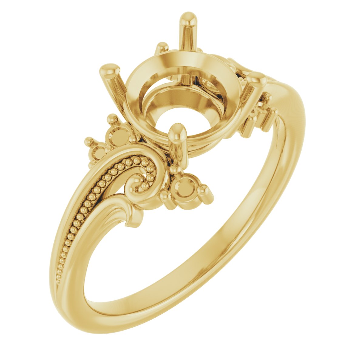 Accented Sculptural Ring