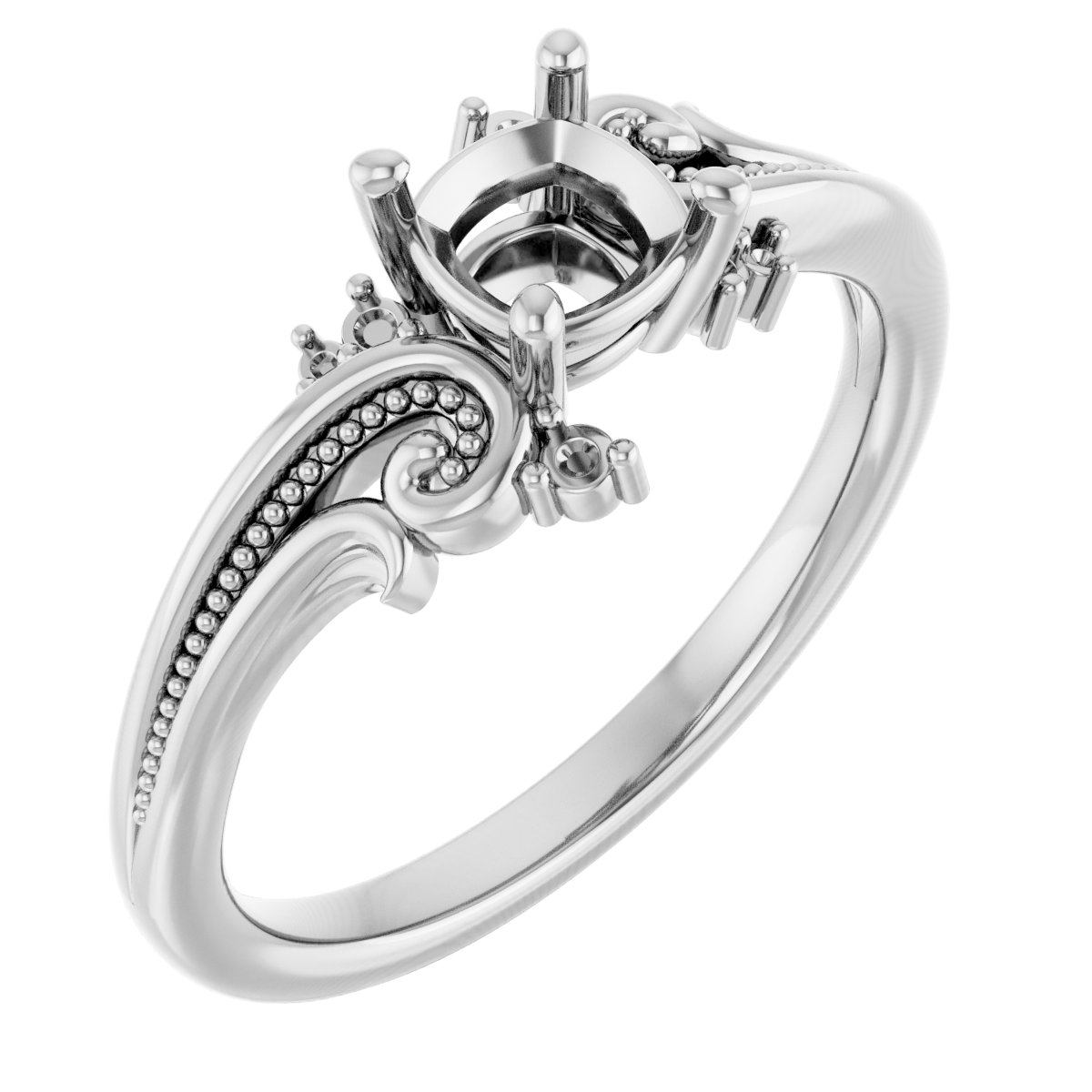 Accented Sculptural Ring
