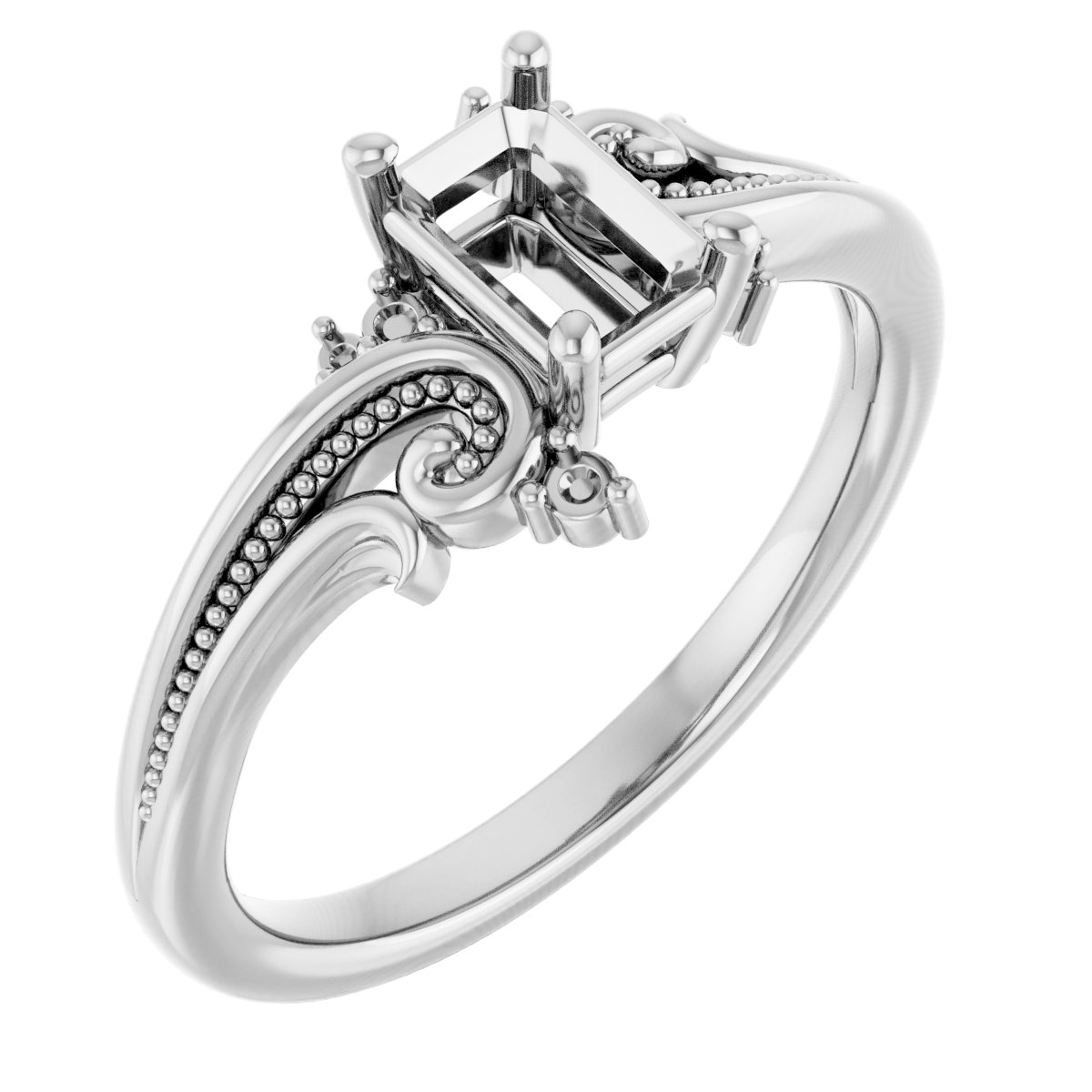 Accented Sculptural Ring