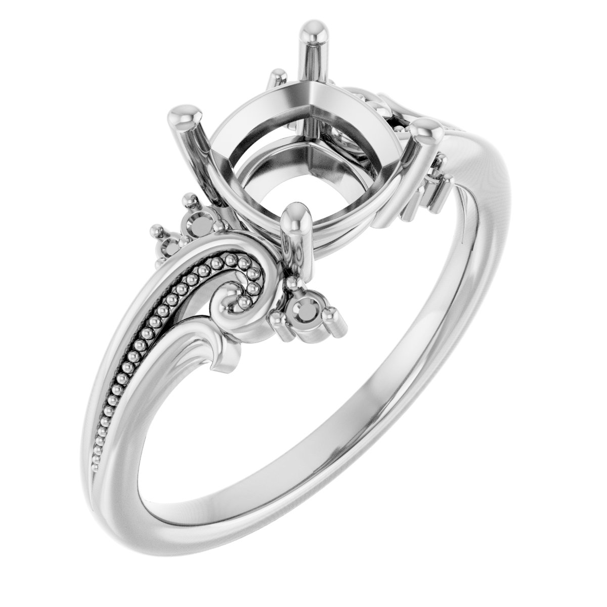 Accented Sculptural Ring