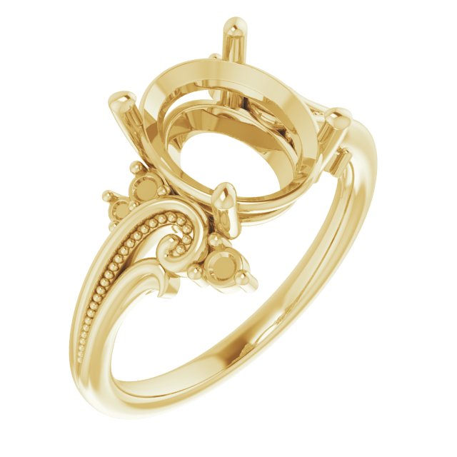 Accented Sculptural Ring