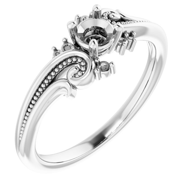 14k White Gold