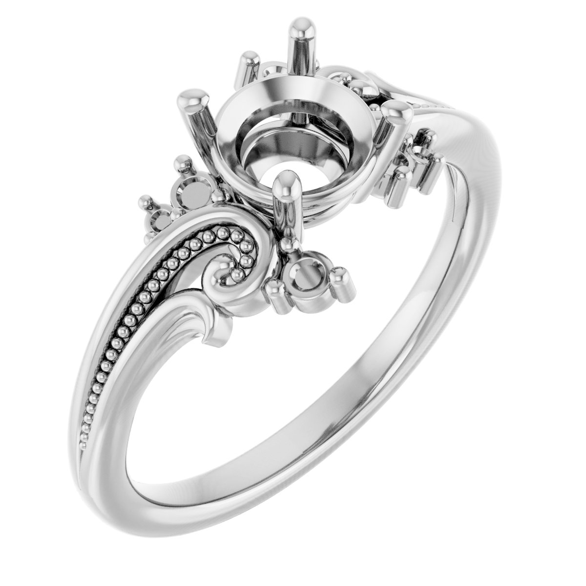 Accented Sculptural Ring