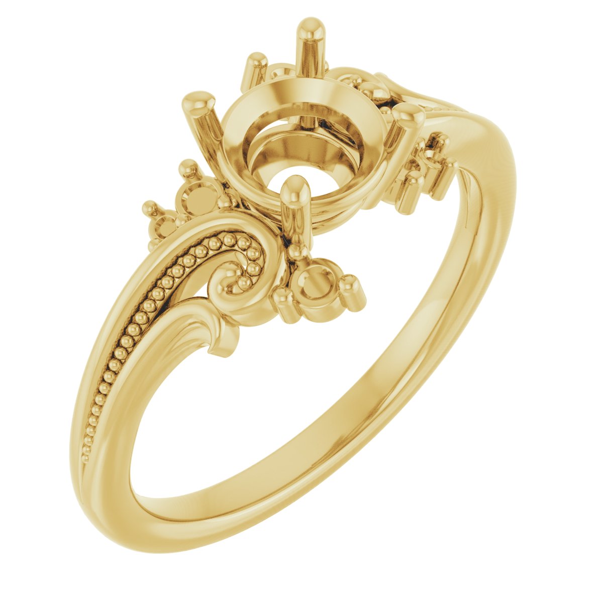 Accented Sculptural Ring