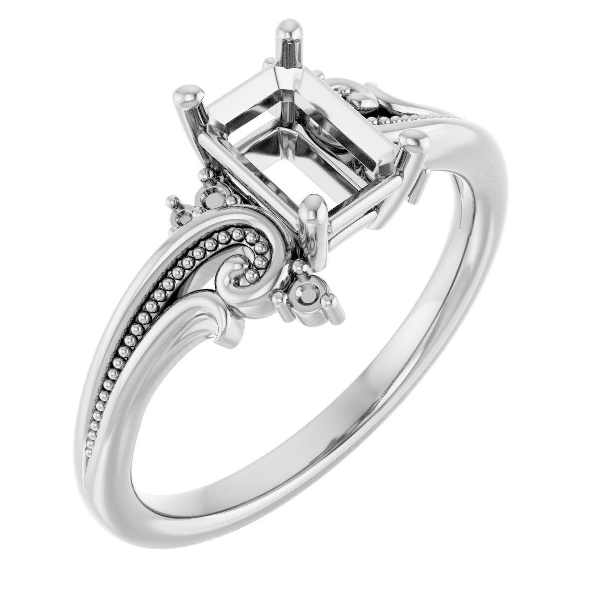 Accented Sculptural Ring