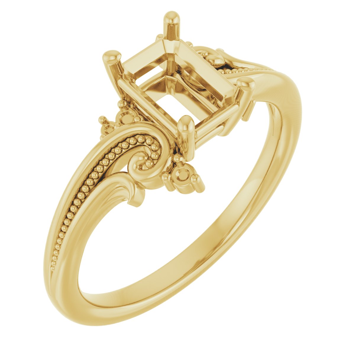 Accented Sculptural Ring