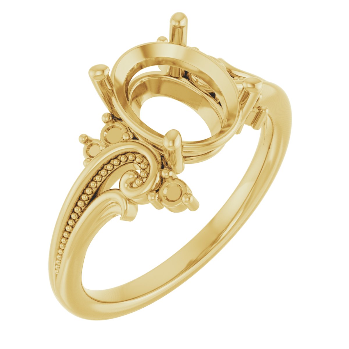 Accented Sculptural Ring