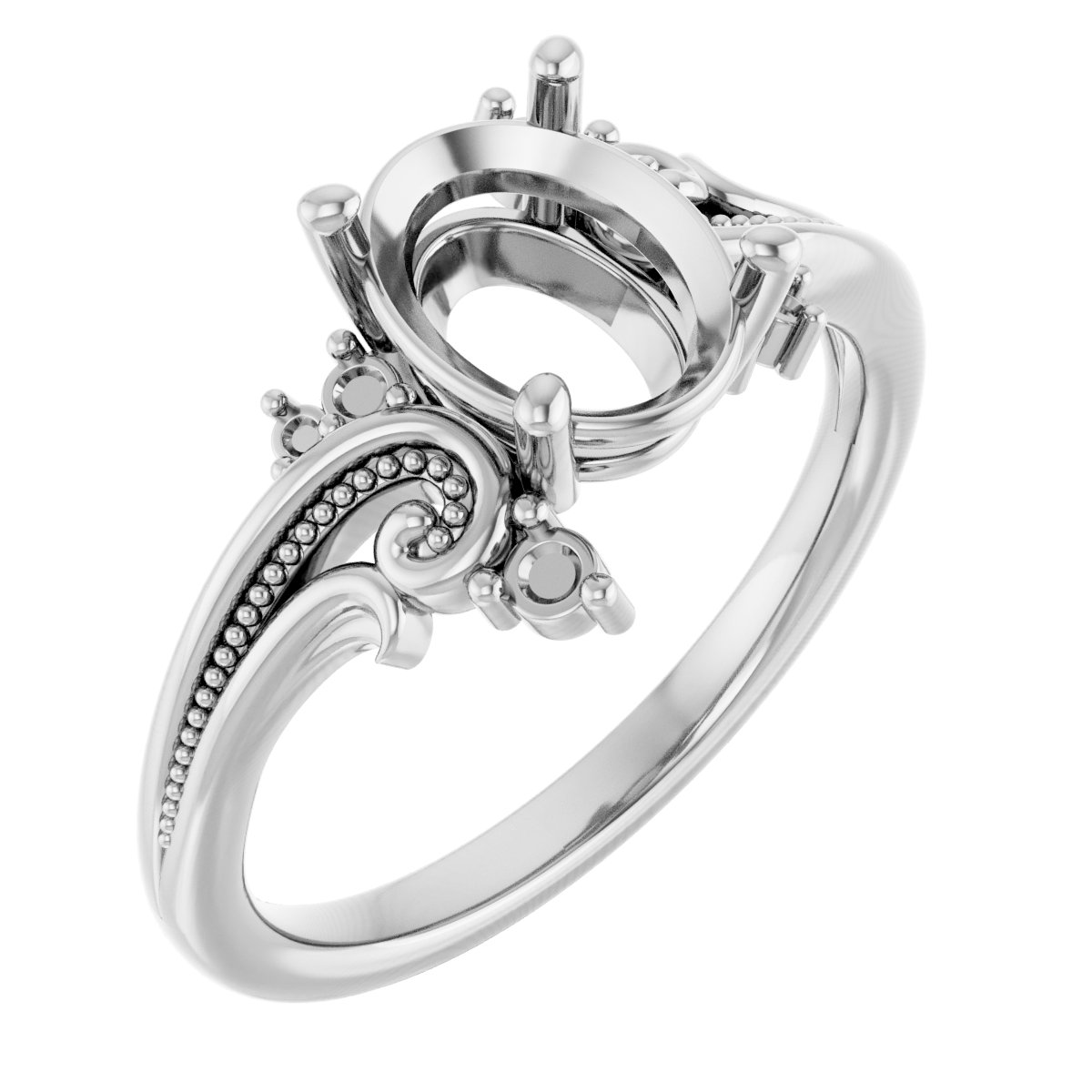 Accented Sculptural Ring