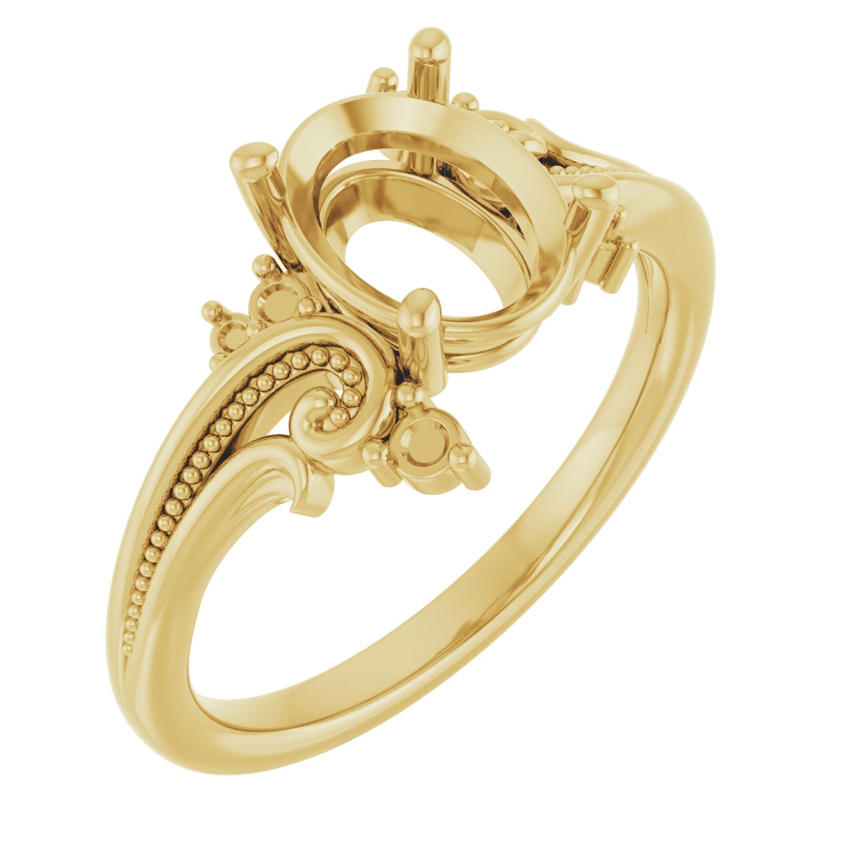 Accented Sculptural Ring