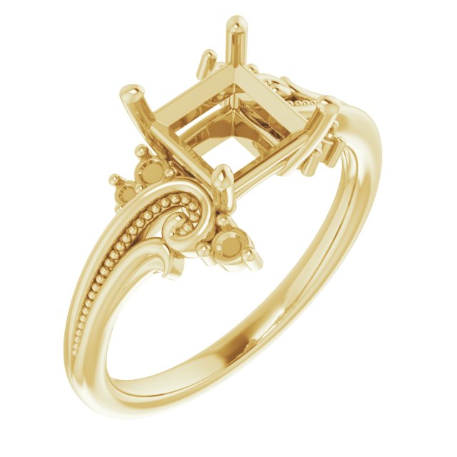 Accented Sculptural Ring