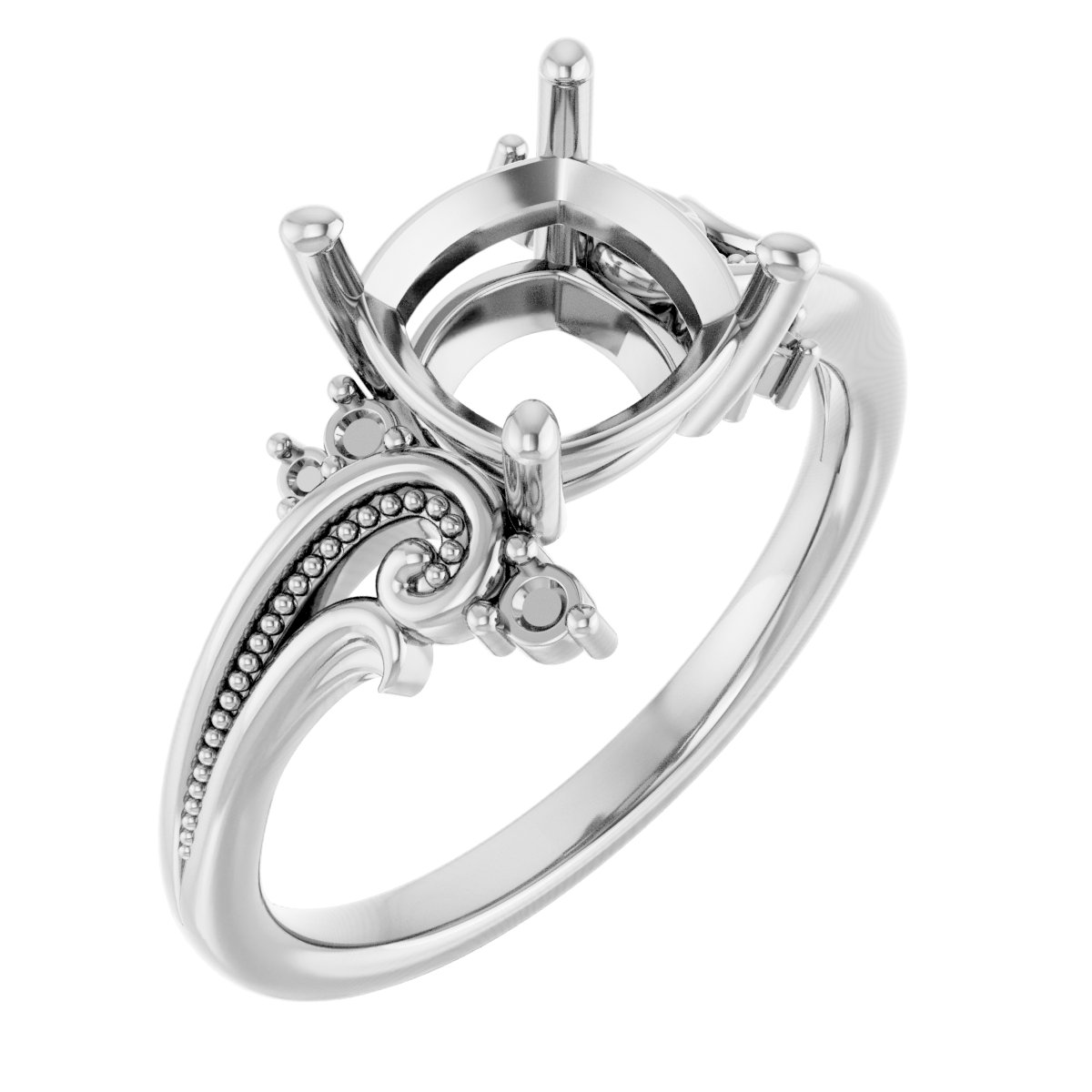 Accented Sculptural Ring