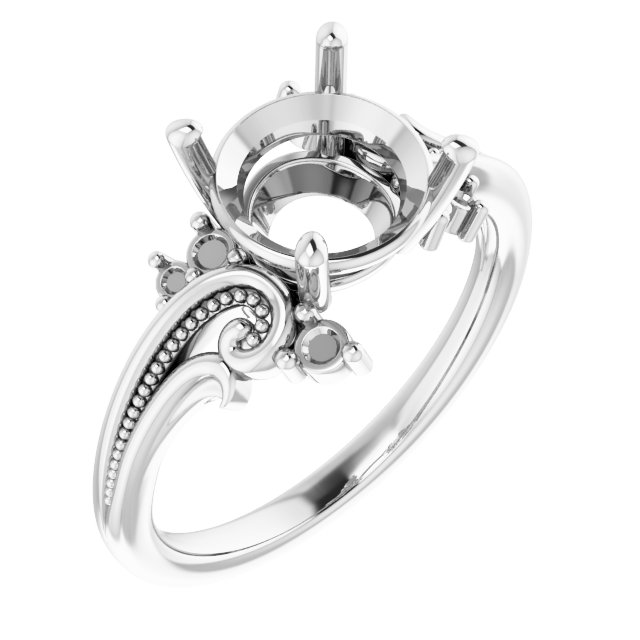 Accented Sculptural Ring