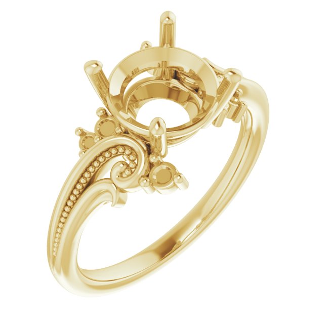 Accented Sculptural Ring