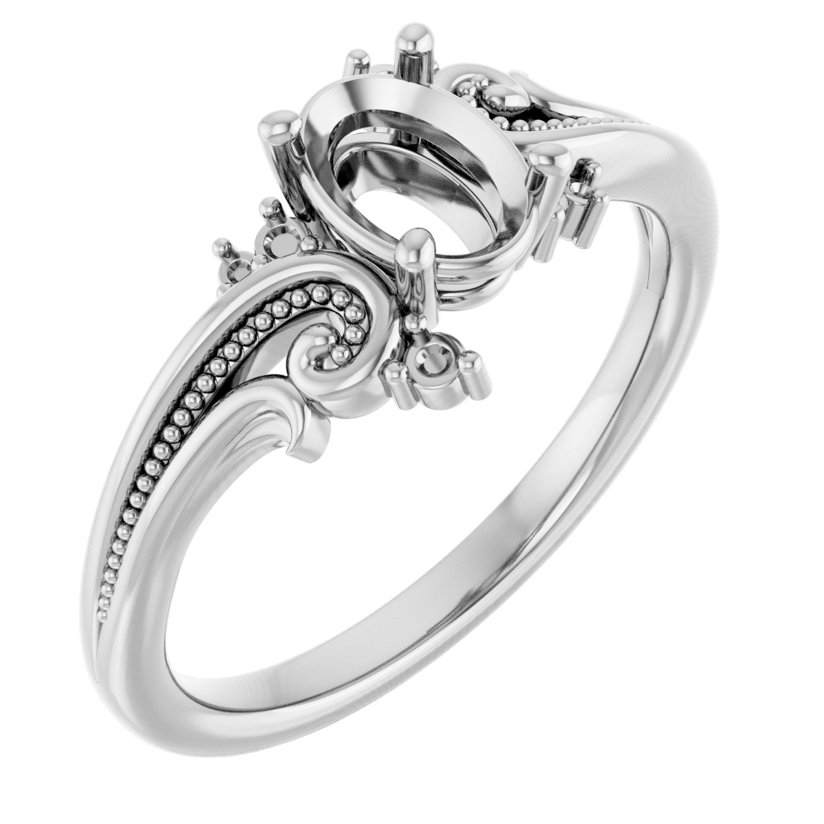 Accented Sculptural Ring