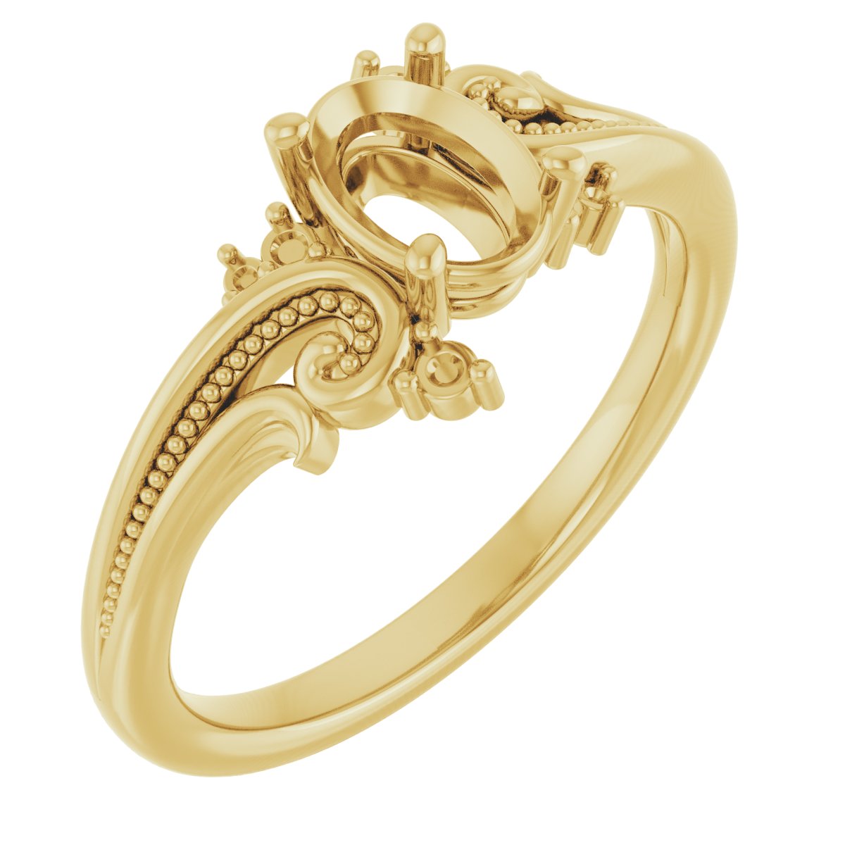 Accented Sculptural Ring