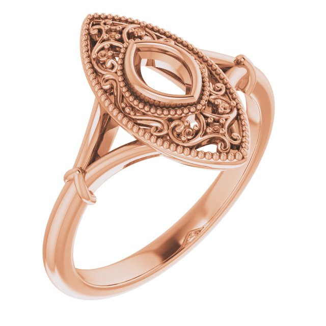 14k Rose Gold