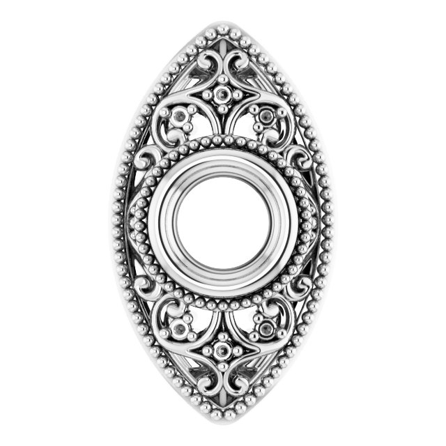 14k White Gold