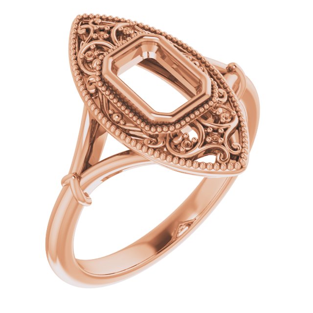 14k Rose Gold