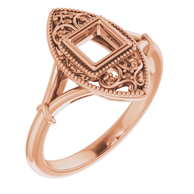 14k Rose Gold