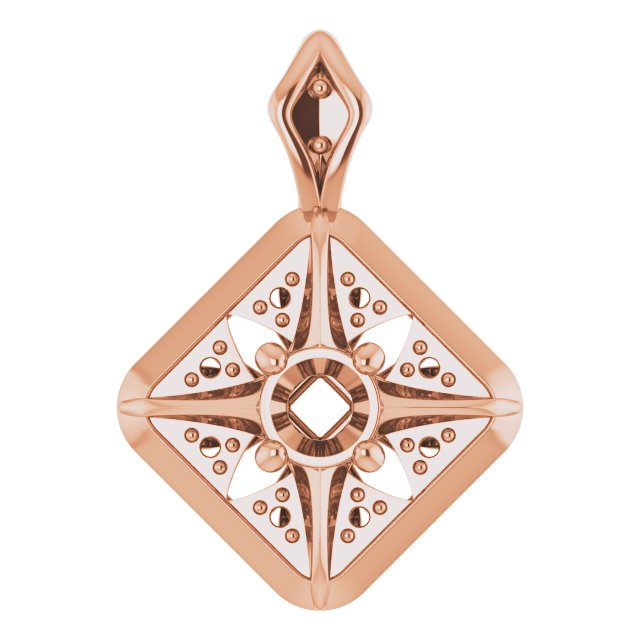 Halo-Style Pendant