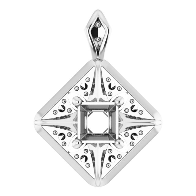 Halo-Style Pendant