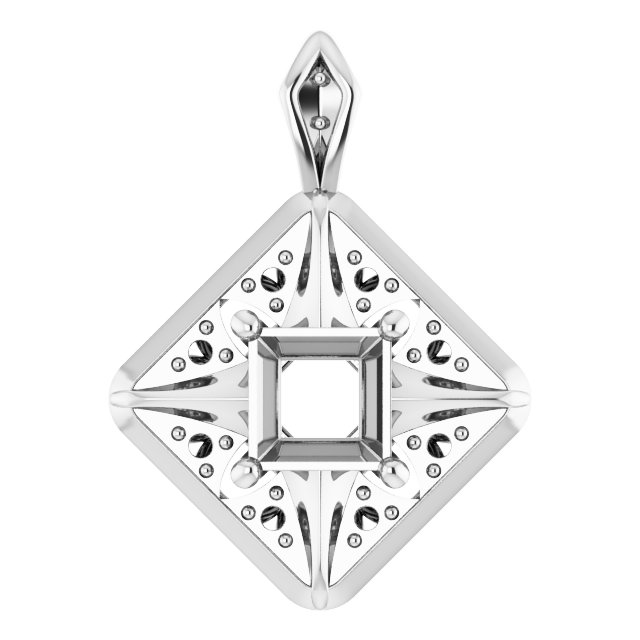 Halo-Style Pendant