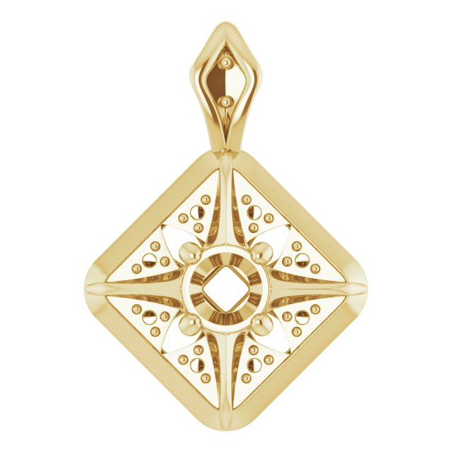 Halo-Style Pendant