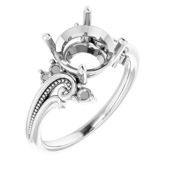 Accented Sculptural Ring