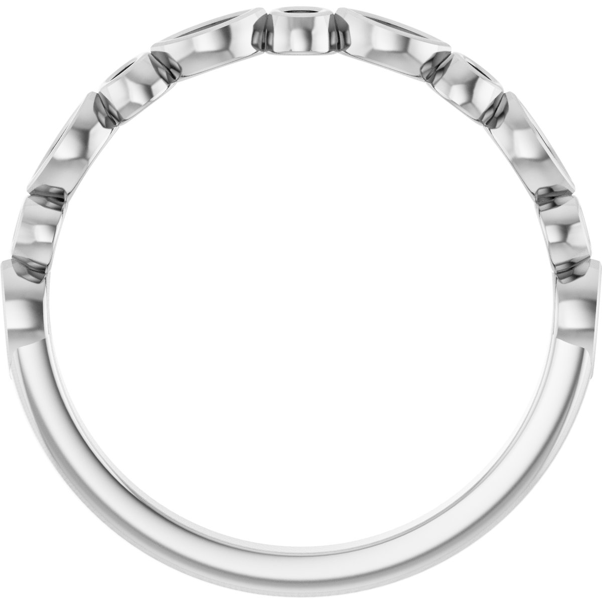 14K White 1/4 CTW Diamond Anniversary Band