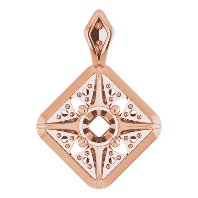 Halo-Style Pendant