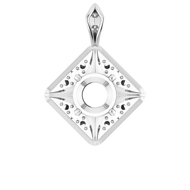 Halo-Style Pendant