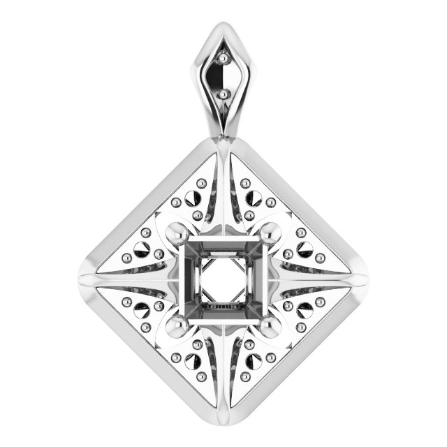 Halo-Style Pendant