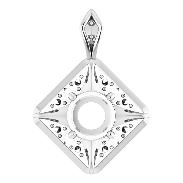 Halo-Style Pendant