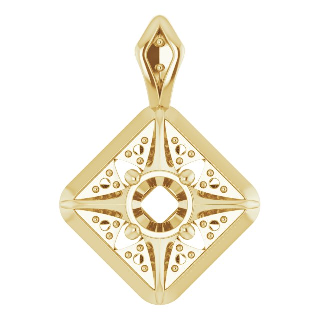 Halo-Style Pendant