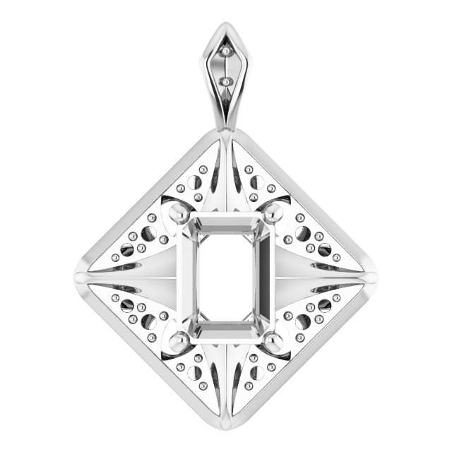 Halo-Style Pendant