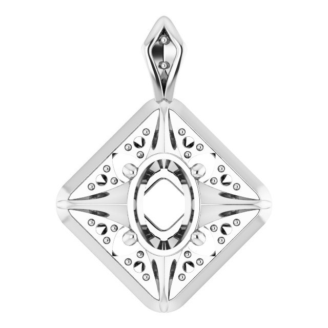 Halo-Style Pendant