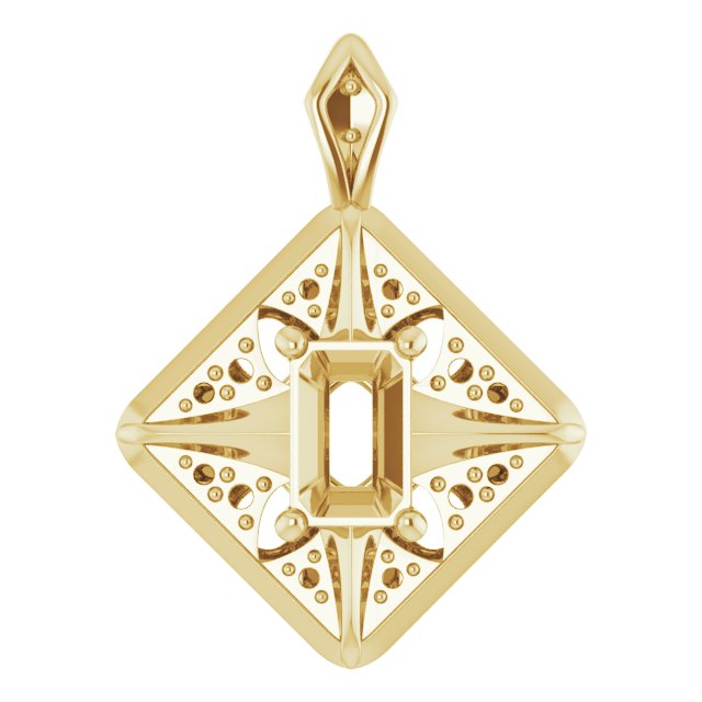 14k Yellow Gold