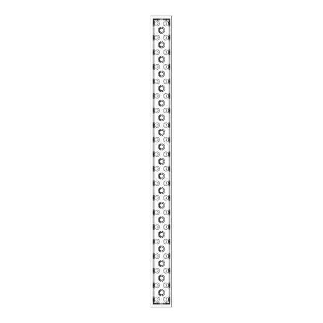 14K White 1/5 CTW Natural Diamond Vertical Bar Pendant