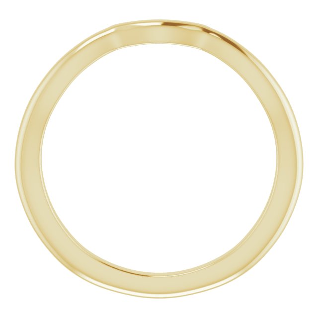 14K Yellow Matching Band