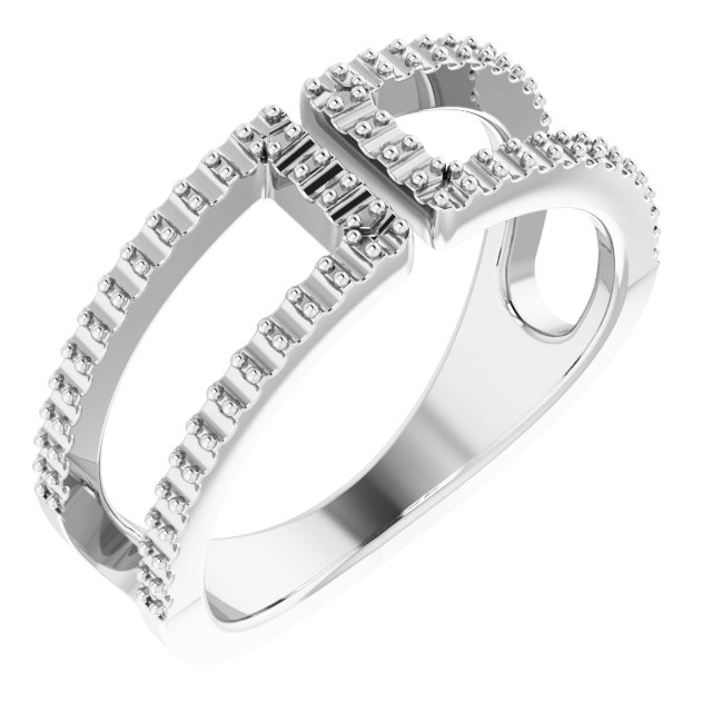 14K White 1/3 CTW Diamond Ring