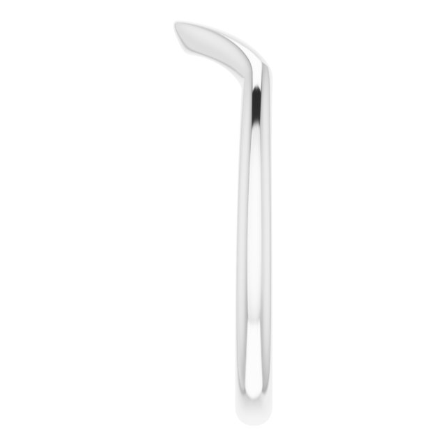 14K White Gold Matching Band
