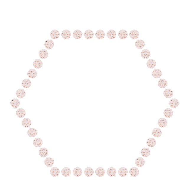 Geometric Necklace Center