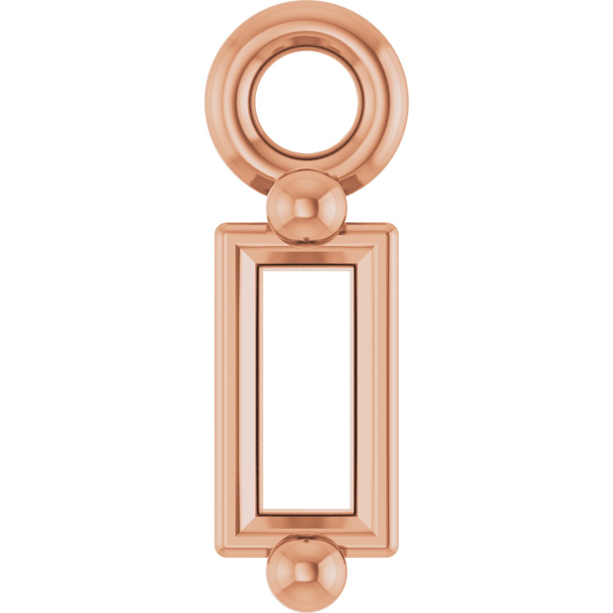 Round 4-Prong Basket Dangle